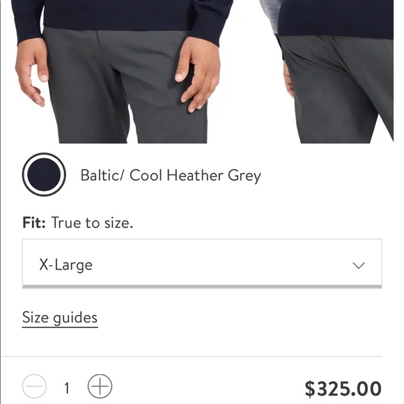 NWT Theory Arnaud Erhart Merino Wool Half Zip Pullover - Small - Picture 11 of 11